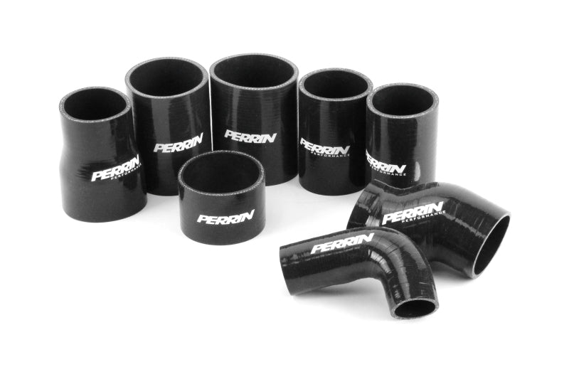 PERRIN 02-07 Subaru WRX/STI Front Mount Intercooler Boost Tube Kit - Red