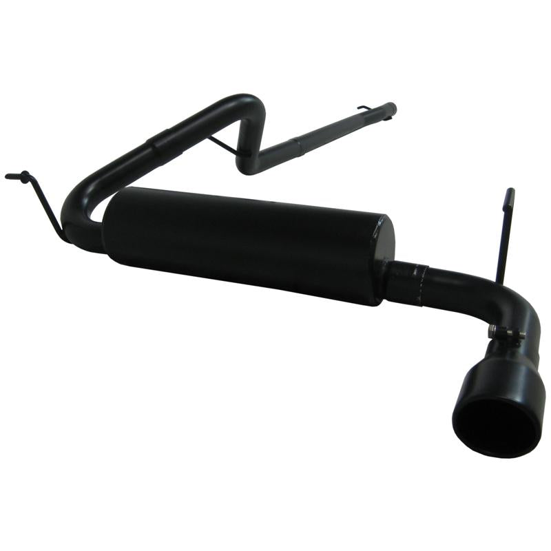 MBRP 2007-2009 Jeep Wrangler (JK) 3.8L V6 4 dr Off-Road Tail Pipe Muffler before Axle