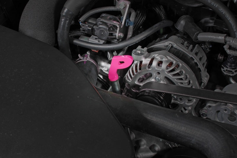 PERRIN 15-25 Subaru WRX & 13-25 BRZ/FR-S/86/GR86 Dipstick Handle P Style - Hyper Pink