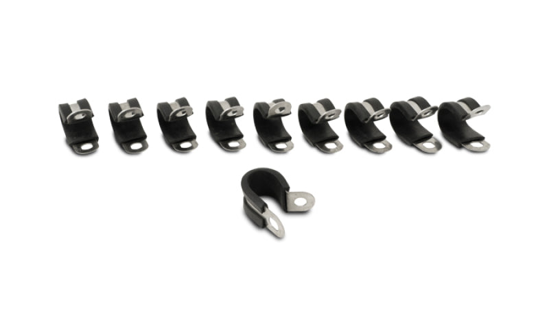 Vibrant Cushion Clamps for 1-1/4in (-20AN) Hose - Pack of 10