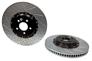 Baer Brakes 15-23 Ford Mustang GT w/ OE Perf. Package Eradispeed+ Front 2pc SDZ Perf. Brake Rotors
