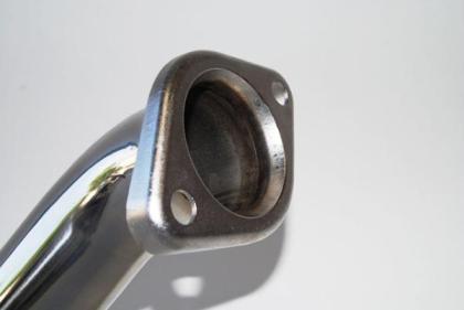 Invidia 08-15 Mitsubishi  Evo One piece Downpipe and High Flow Cat Pipe