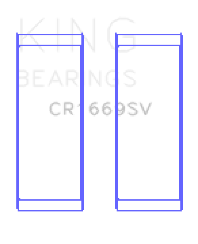 King Engine Bearings Volkswagen AZV/CFAC/AWX (Size +0.25mm) Connecting Rod Bearing Set