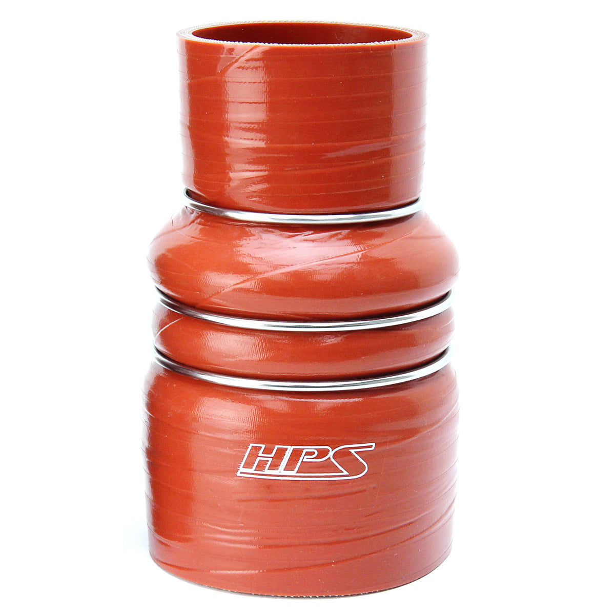 HPS 2.75 inch - 3 inch ID 6 inch Long Ultra High Temp 4-ply Aramid Reinforced Silicone CAC Coupler Hose Hot Side 70mm - 76mm ID 152mm Length