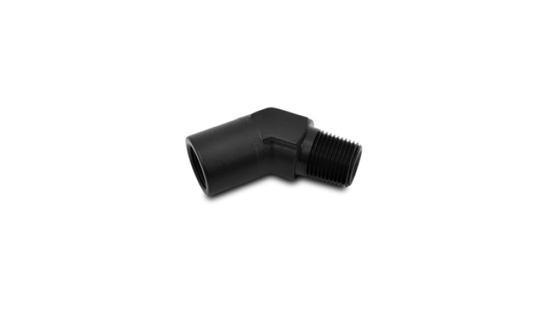 Vibrant 1/8in NPT Female to Male 45 Degree Pipe Adapter Fitting