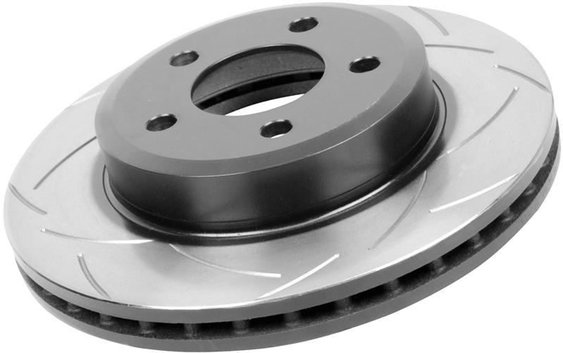 DBA 98-06 WRX Upgrade to STi Calipers w/ Standard 170mm Handbrake Rear Slotted Street Series Rotor