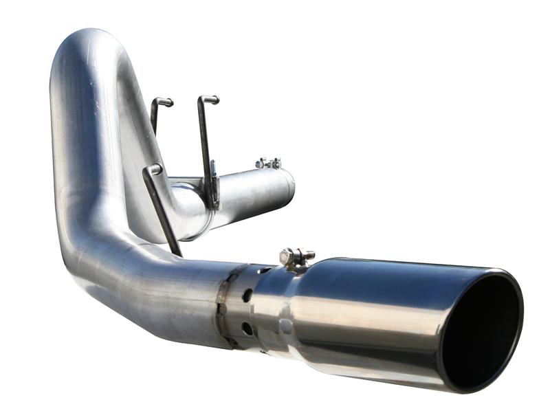 aFe MACHForce XP 4in DPF-Back SS Exhaust 5/07-10 GM Diesel Trucks V8-6.6L (td) LMM