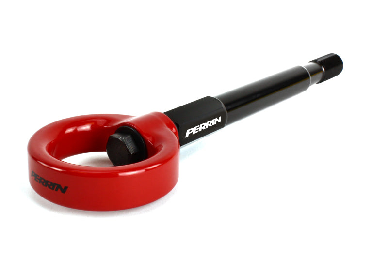 PERRIN 13-25 Subaru BRZ / 13-20 Scion FRS & Toyota 86 / 22-25 GR86 Tow Hook Kit (Rear) - Red