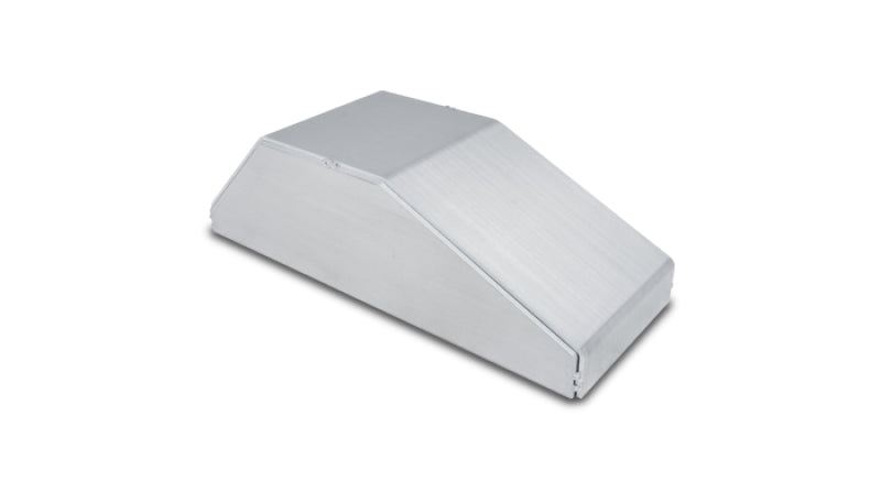 Vibrant I/C End Tank 4.5in Wide 11.8in Long 3.5in Tall Use w/ Horizontal I/C Core 12834 - 5052 Alum