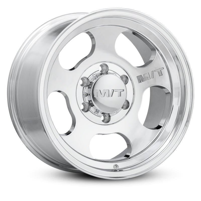 Mickey Thompson Canyon Polished Wheel - 17X9 8X6.5 BP 5in BS 0 Offset 125.2mm Bore - 274640