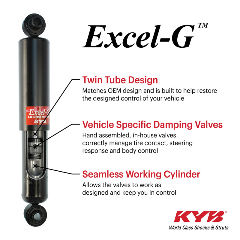 KYB Shocks & Struts Excel-G Rear INFINITI G35 (RWD) 2003-06
