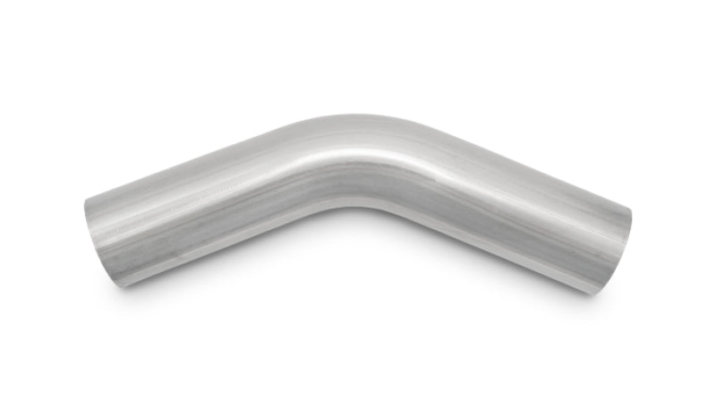 Vibrant 2.125in OD T304 SS 45 Deg Mandrel Bend (3.125in Centerline Radius)