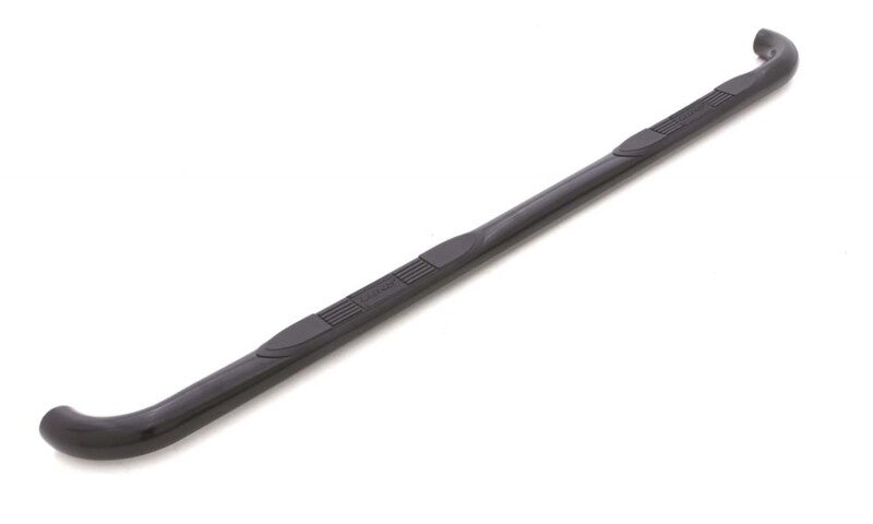 Lund 03-09 Dodge Ram 2500 Quad Cab 3in. Round Bent Steel Nerf Bars - Black