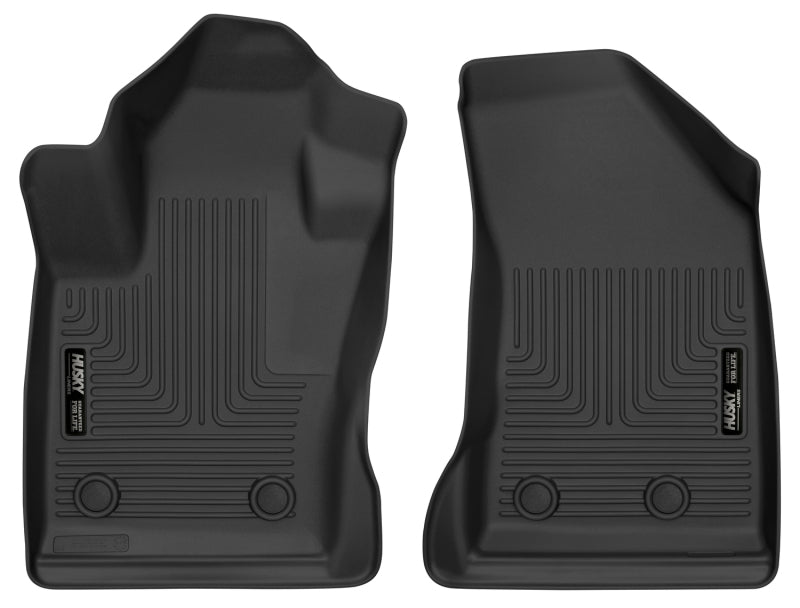 Husky Liners 17-18 Jeep Compass X-Act Contour Black Front Floor Liners