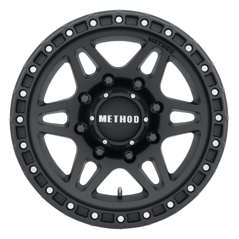 Method MR312 18x9 +18mm Offset 8x170 130.81mm CB Matte Black Wheel