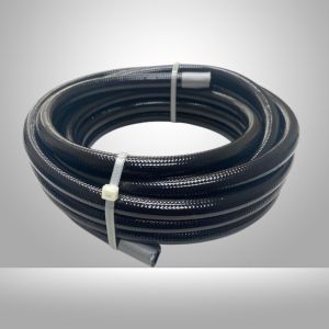 Vibrant Performance - 11970 - 10ft Roll of Black Nylon Braided Flex Hose; AN Size: -10