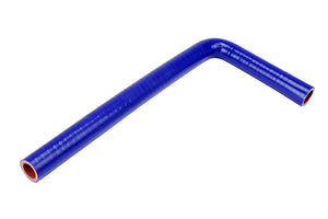HPS 5/8 inch 16mm with 5 inch and 12 inch Leg Silicone 90 Degree Elbow Coupler Hose High Temp 4-ply Reinforced Blue
