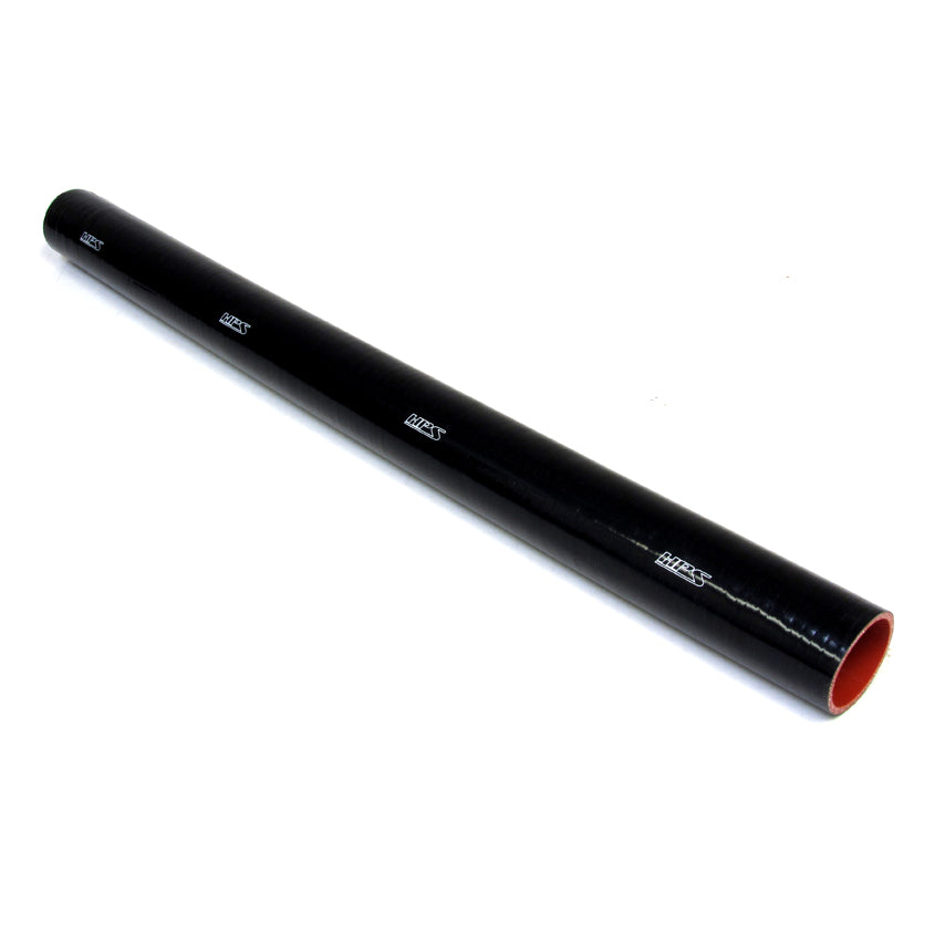 HPS 7 inch ID 3 Feet Long High Temp 6-ply Reinforced Silicone Coolant Tube Hose Black 178mm ID