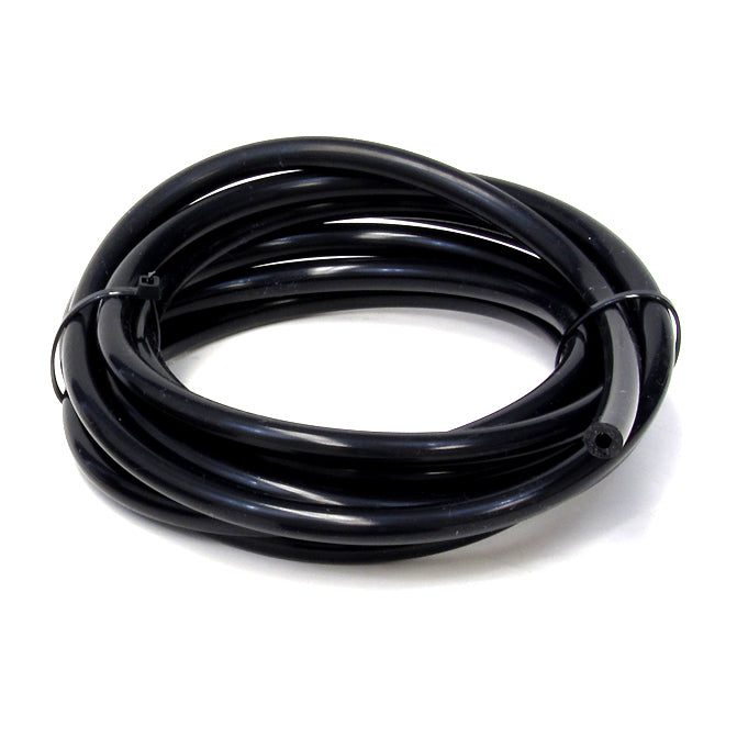 HPS 9/32 inch 7mm ID Black High Temp Silicone Vacuum Hose Tubing - 5 Feet Roll