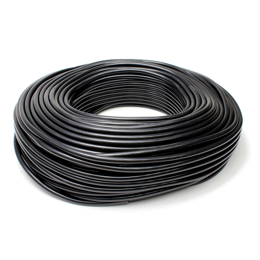 HPS 10mm Black High Temp Silicone Vacuum Hose Tubing - 50 Feet Roll