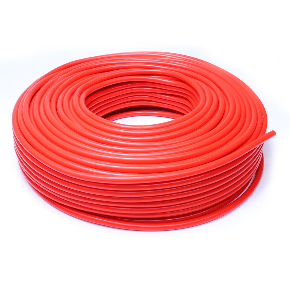 HPS 5/32 inch 4mm ID Red High Temp Silicone Vacuum Hose Tubing - 100 Feet Roll