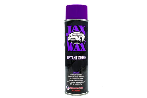 JaxWax instant shine (tire shine) aerosol