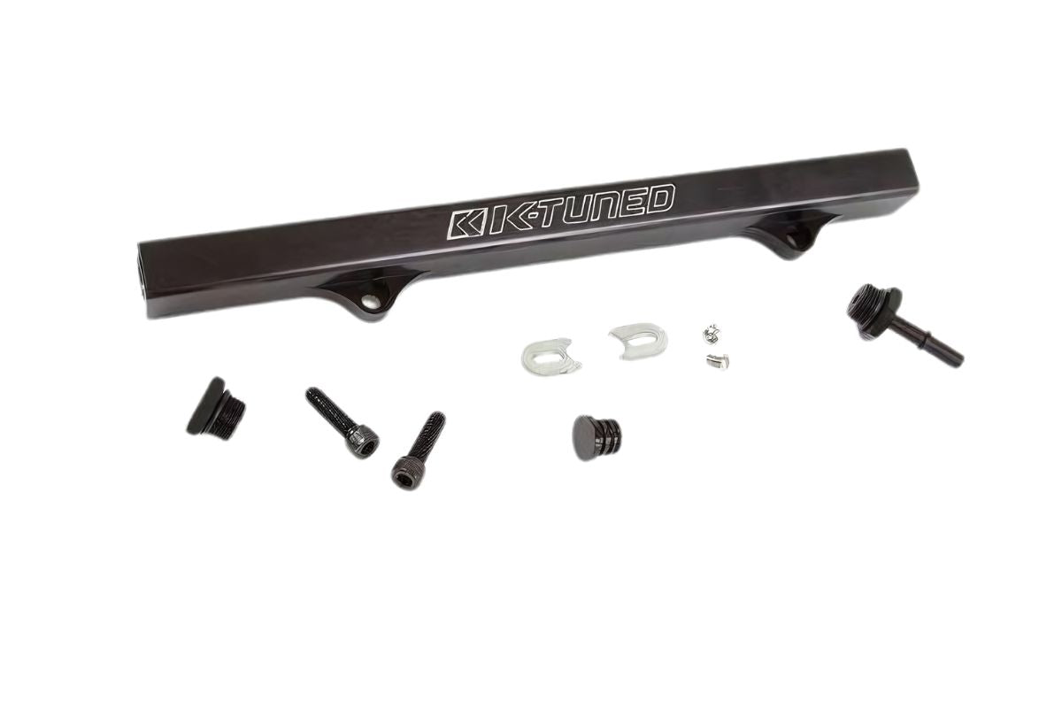 K-Tuned K-Series Fuel Rail Black TSX 04-08 K24A2 RSX 02-06 Civic Si 02-15 K20A2 A3 K20Z1 Z3 K24Z7