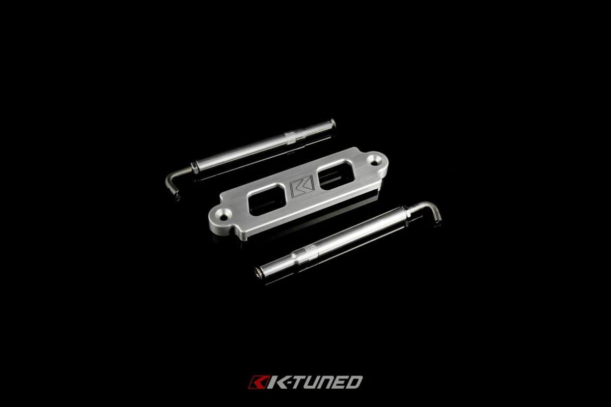 K-Tuned Battery Tie-Down 8th and 9th gen Civic Si 06-15 K20Z3 K24Z7 Black