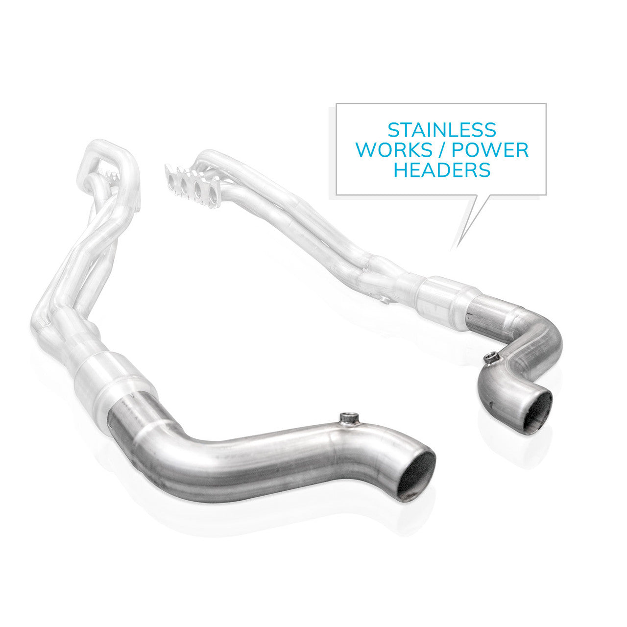 Stainless Works 15-25 Mustang GT Lead Pipe Kit - Aftermarket Connect