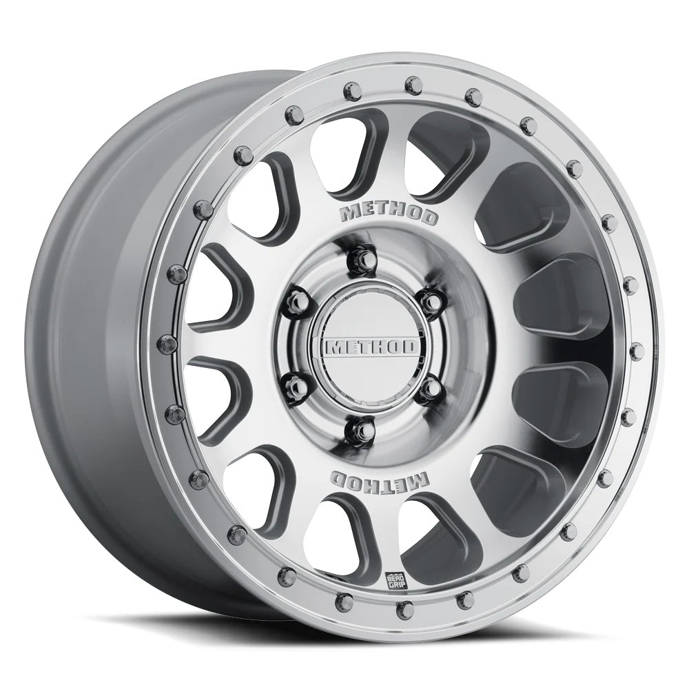 Method MR709 HD Bead Grip 18x 9in / ET12 / 8x170 BP / 125mm Bore - Machined Wheel
