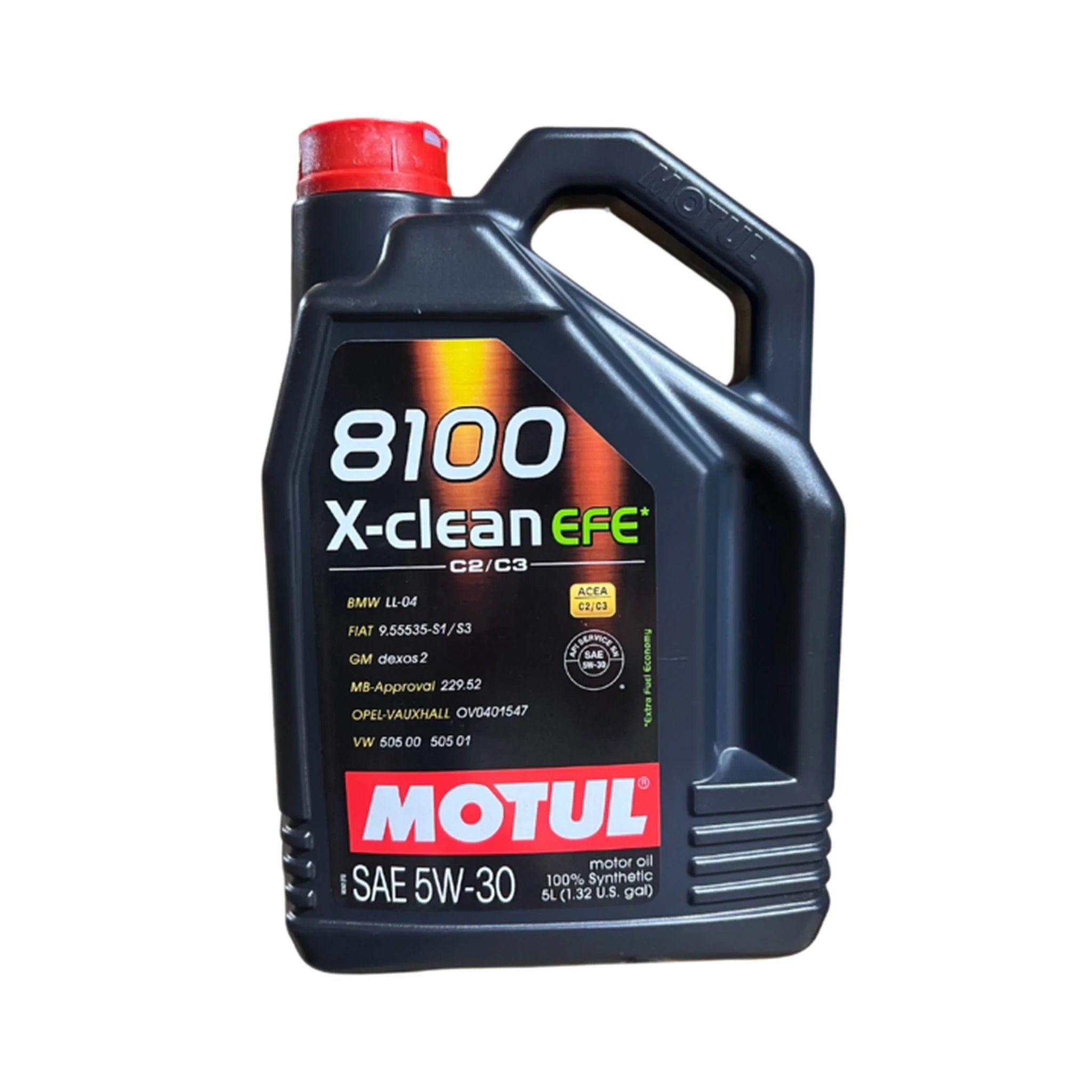 Motul 5L Synthetic Engine Oil 8100 X-Clean 5W30