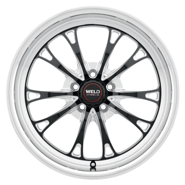 Weld Belmont Beadlock 18x5 / 5x114.3 BP / ET23 BS2.1 Gloss Black MIL DIA 78.1